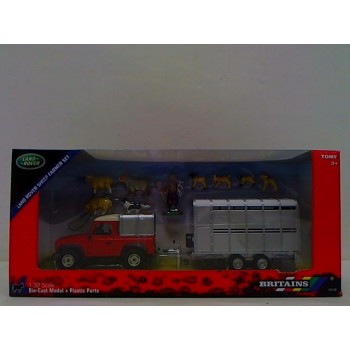 Britains Land Rover with trailers set TOMY