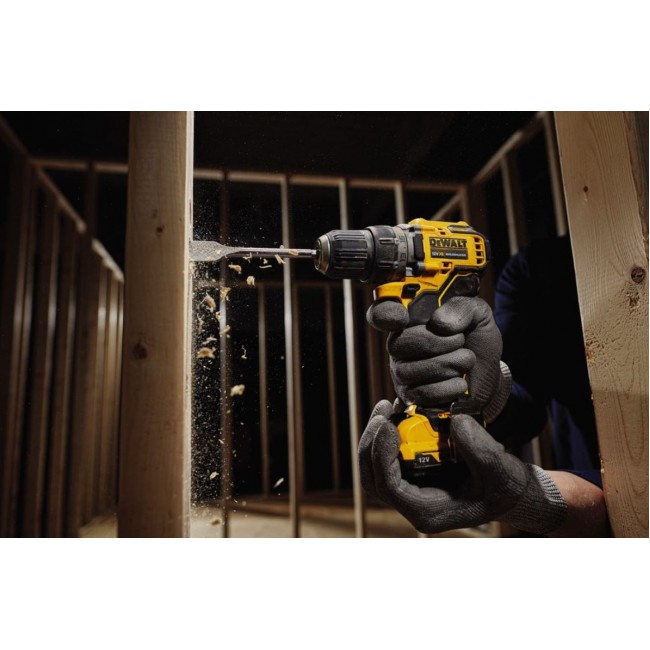 DEWALT DCD701D2-QW Cordless Drill 2x 12V 2Ah XR TSTAK Black, Yellow DEWALT DCD701D2-QW Cordless Drill 2x 12V 2Ah XR TSTAK Black, Yellow