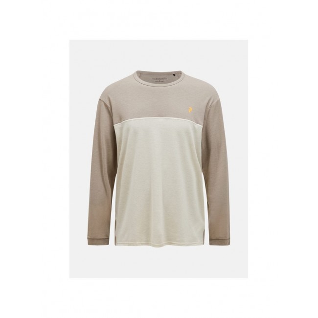 Shirt PEAK PERFORMANCE M Trail Wool Blend LS beige Shirt PEAK PERFORMANCE M Trail Wool Blend LS beige
