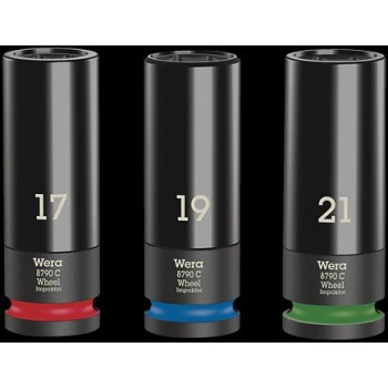 Wera 05004595001 impact socket Impact socket set Black