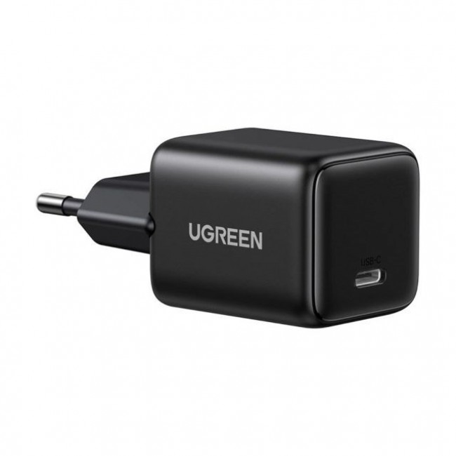 UGREEN X512 20W GAN 1X USB-C Mains Charger - Black UGREEN X512 20W GAN 1X USB-C Mains Charger - Black
