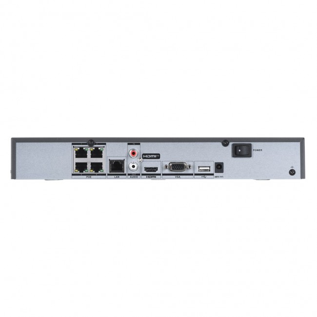 Hikvision DS-7604NXI-K1/4P(D) Network Video Recorder (NVR) 1U Black Hikvision DS-7604NXI-K1/4P(D) Network Video Recorder (NVR) 1U Black