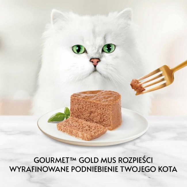 PURINA Gourmet Gold Mousse - wet cat food - 48x85g