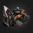Asetek 40-010-0000001 Gaming Controller Black, Orange, White USB Pedals PC