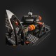 Asetek 40-010-0000001 Gaming Controller Black, Orange, White USB Pedals PC