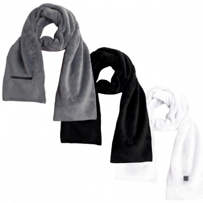 Glovii GA1B winter sport body protection Heated scarf Skiing, Snowboarding Unisex Polyester Black
