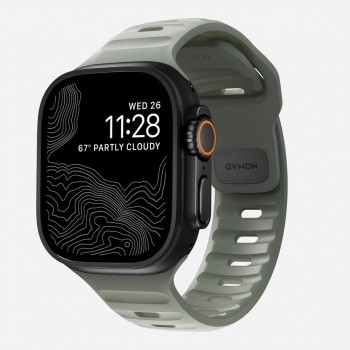 Nomad Sport Band Grey Rubber