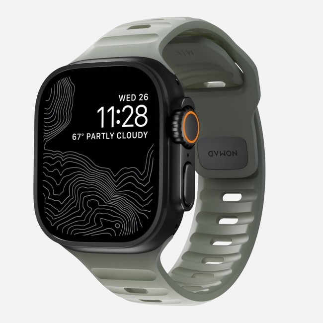 Nomad Sport Band Grey Rubber