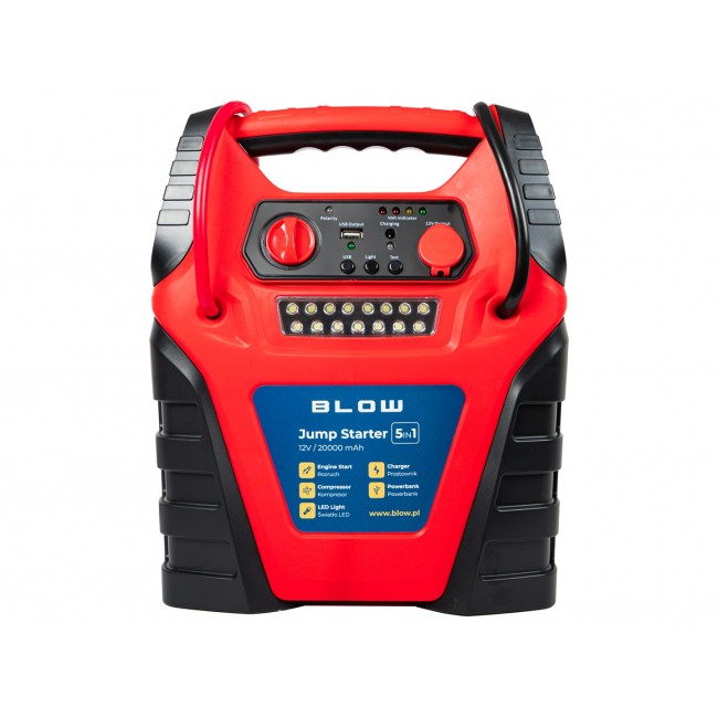 Jump Starter compressor rectifier 5in1