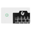KeySonic KSK-3210ELU (DE) keyboard Home USB QWERTZ German Black
