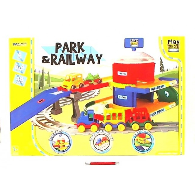 Railway station WADER Play Tracks Railway 51520
