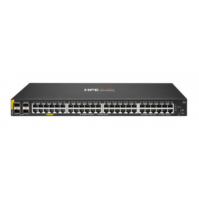 Aruba 6000 48G Class4 PoE 4SFP 370W Managed L3 Gigabit Ethernet (10/100/1000) Power over Ethernet (PoE) 1U Aruba 6000 48G Class4 PoE 4SFP 370W Managed L3 Gigabit Ethernet (10/100/1000) Power over Ethernet (PoE) 1U