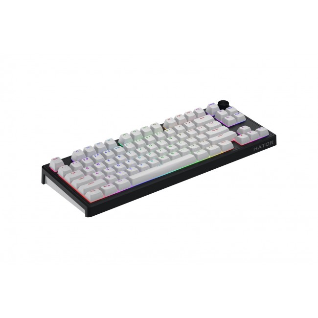 HATOR Skyfall Wireless 80 keyboard Gaming USB + RF Wireless + Bluetooth QWERTY US English Black, White