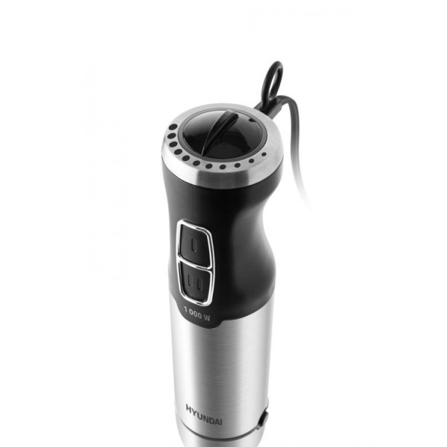 Hyundai HB1000 Immersion blender 1000 W Black, Stainless steel