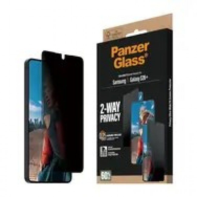 PanzerGlass 2-Way Privacy Screen Protector Samsung Galaxy S26+ | Ultra-Wide Fit w. EasyAligner Clear screen protector 1 pc(s)