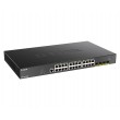 D-Link 24-port Gigabit PoE Smart Managed Switch with 4x 10G SFP+, 370Watts