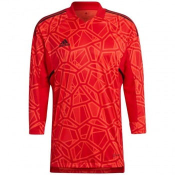 adidas Condivo 22 Long Sleeve Men's Goalkeeper T-Shirt Red H21237