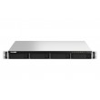 QNAP TS-464U NAS Rack (1U) Intel Celeron N5095 8 GB DDR4 0 TB QNAP Turbo System Aluminium, Black