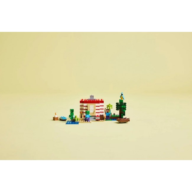 LEGO MINECRAFT 21275 The TNT Jungle House LEGO MINECRAFT 21275 The TNT Jungle House