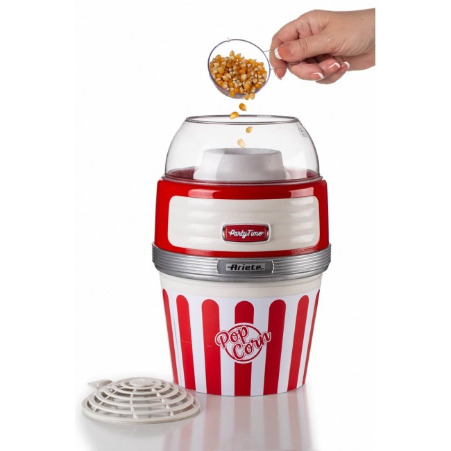 ARIETE Popcorn XL 2957/0 Partytime popcorn popper 1100 W Red ARIETE Popcorn XL 2957/0 Partytime popcorn popper 1100 W Red