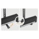 Maclean MC-914 Universal Soundbar Mount Speaker Holder Mounting Under TV up to 15kg VESA Space Saving Maclean MC-914 Universal Soundbar Mount Speaker Holder Mounting Under TV up to 15kg VESA Space Saving