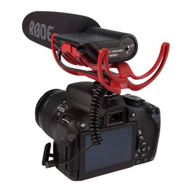 R DE VideoMic Rycote Black Digital camera microphone R DE VideoMic Rycote Black Digital camera microphone