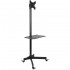 Techly Trolley Floor Stand LCD/LED/Plasma TV Stand 19
