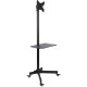 Techly Trolley Floor Stand LCD/LED/Plasma TV Stand 19 Techly Trolley Floor Stand LCD/LED/Plasma TV Stand 19