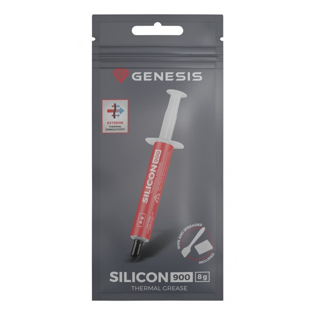 GENESIS Silicon 900 heat sink compound Thermal paste 12.8 W/m K 8 g