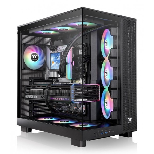 Thermaltake View 380 XL TG ARGB Midi Tower Black