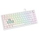 Savio ASTRAL WHITE JADE keyboard Gaming USB QWERTY US International