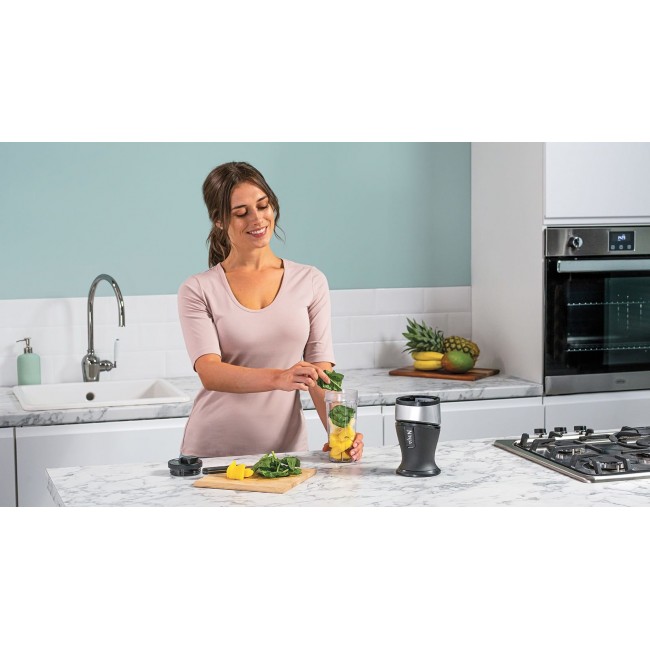 Ninja QB3001 0.47 L Tabletop blender 700 W Black, Silver