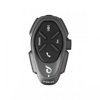 Interphone TOUR HD Motorbike intercom 1500 m Black