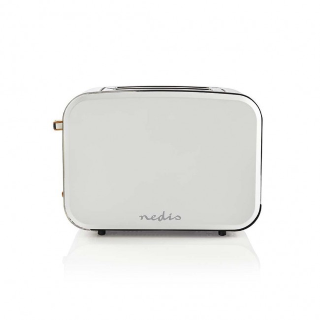 Toaster Nedis KABT510EWT