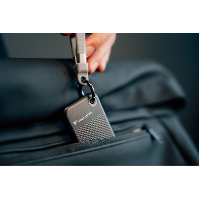 Verbatim Pocket SSD USB 3.2 Gen 2 2TB Black/Grey