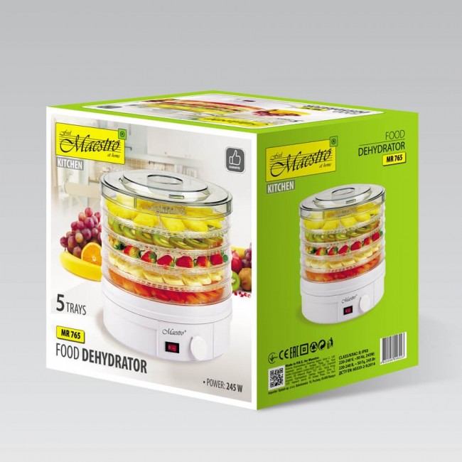 Maestro MR 765 Transparent, White 245 W