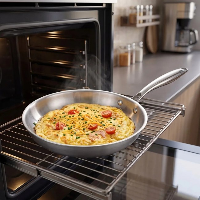 HONEYCOMB Steel Frying Pan MAESTRO MR-1228 26 cm (MR-1228-26)