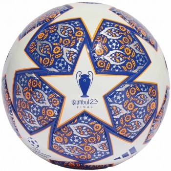 adidas Junior UCL 350 League Istanbul Football White-Blue-Orange HT9008 4