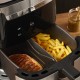 TEFAL Easy Fry & Grill EY801D 6.5 L Stand-alone 1650 W Hot air fryer Stainless steel TEFAL Easy Fry & Grill EY801D 6.5 L Stand-alone 1650 W Hot air fryer Stainless steel