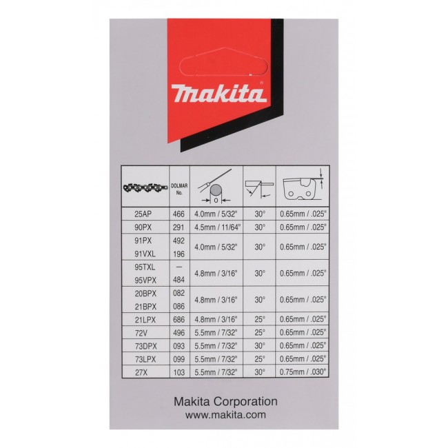 Makita 191X04-8 power chainsaw accessory 1 pc(s)
