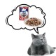 PREVITAL Cat Food with beef and liver in sauce - wet cat food - 415 g