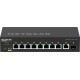NETGEAR 8x1G PoE+ 110W 1x1G and 1xSFP Managed Switch NETGEAR 8x1G PoE+ 110W 1x1G and 1xSFP Managed Switch