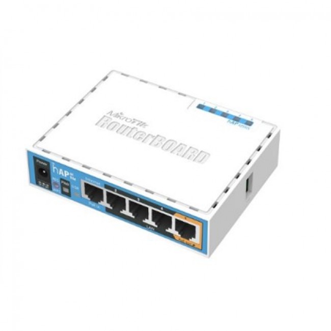 Mikrotik HAP ac lite 733 Mbit/s White Power over Ethernet (PoE) Mikrotik HAP ac lite 733 Mbit/s White Power over Ethernet (PoE)