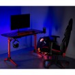 RGB Led NanoRS Gaming Desk, Black, Large, 100kg max, Height 760mm, RS163 RGB Led NanoRS Gaming Desk, Black, Large, 100kg max, Height 760mm, RS163