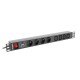 Lanberg PDU-04E04I-0200-BK power distribution unit (PDU) 4 AC outlet(s) 1U Black Lanberg PDU-04E04I-0200-BK power distribution unit (PDU) 4 AC outlet(s) 1U Black
