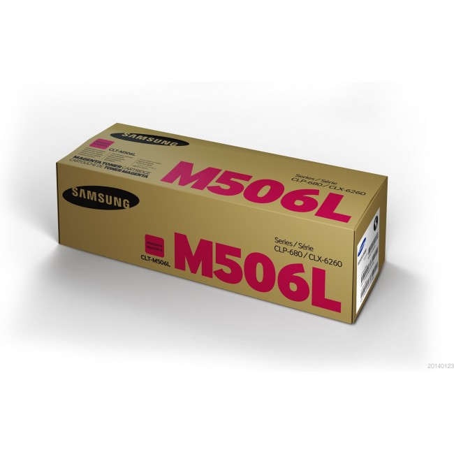 Samsung CLT-M506L High Yield Magenta Original Toner Cartridge