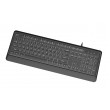 Gembird KB-UML-04 Slim wired backlight keyboard, black, US layout