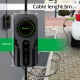 Qoltec Mobile EV Car Charger Adjustable 2in1 Type2 | SCHUKO | 3.5kW | 230V | LCD | Portable | Wallbox | 5m