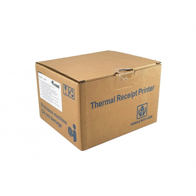 Equip 58mm Thermal POS Receipt Printer with Auto Cutter, USB/Ethernet/Cash Drawer connection