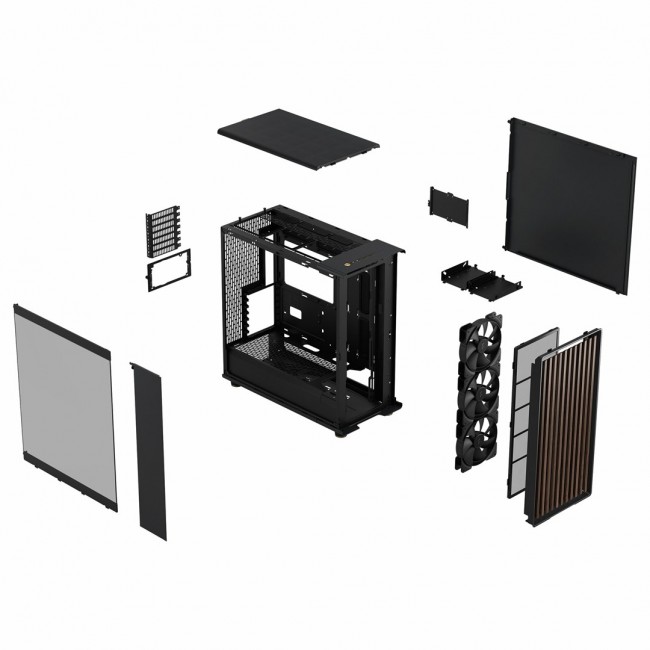 Fractal Design North XL Midi Tower Black, Charcoal
